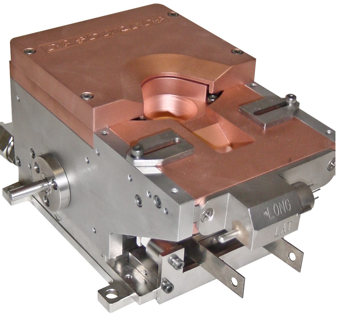 EB11 compact multi-pocket electron-beam source built for tight chambers.
